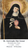 St. Gertrude Prayer for Souls in Purgatory Card